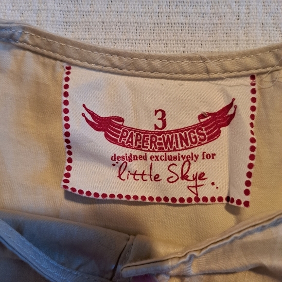 Paper Wings girls size 3 fairy dress, 3 front buttons, New - Picture 4 of 8